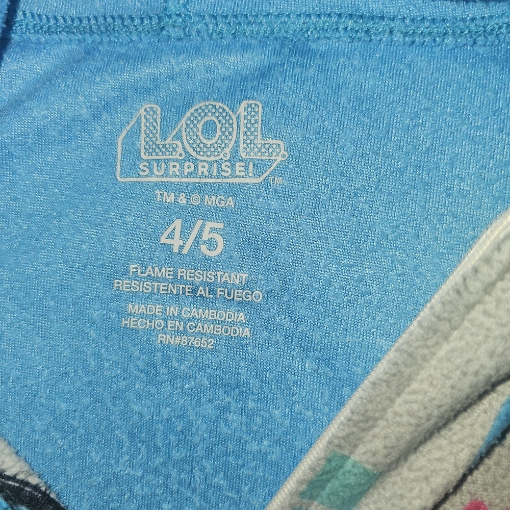 L.O.L. Surprise! Kids Footie - Blue and Pink - Picture 6 of 7